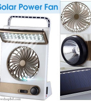4 in 1 solar Multi Function Light with Fan