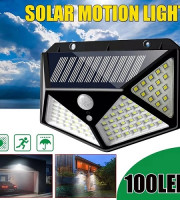 100 LED Solar Sensor Light