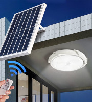 indoor Outdoor solar ceiling light with remote Control